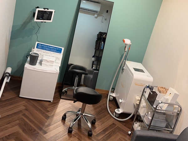 セルフ脱毛サロンKIRARI(きらり)熊本店内観1